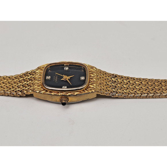 Vintage Xavier Ladies Watch 18mm Gold Tone 7\'\' - New Battery main image 9